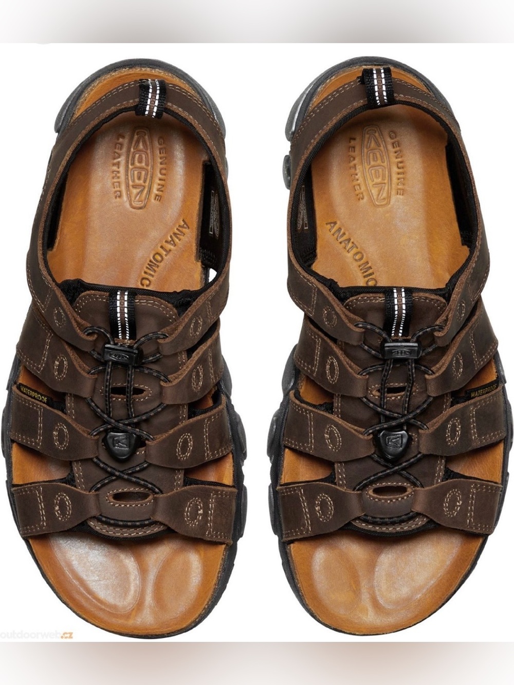 KEEN Daytona II Brown Leather Sandals